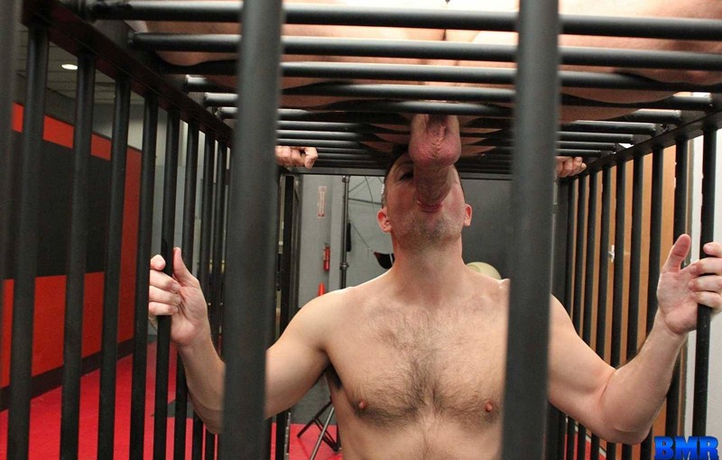 Rocco Steele loves his bad boys especially when caged like Nick Tiano