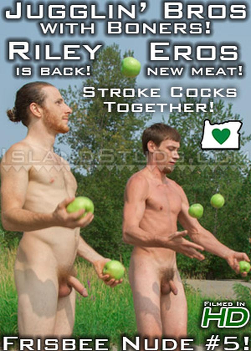Straight young American stud Eros Riley Rodriguez wanking huge thick dicks Island Studs 28 image gay porn - Straight young American stud Eros and Riley Rodriguez wanking their huge thick dicks at Island Studs