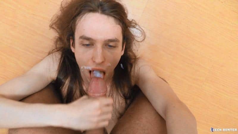 DirtyScout 273 sexy long haired straight Czech guy first time gay anal sex fucked big uncut dick 29 porno gay pics - Dirty Scout 273