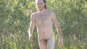 Island Studs Riley Rodriguez Redheaded ripped American Island Studs strips nude wanking big uncut cock 0 porno gay pics 300x169 - Horny American bisexual Riley Rodriguez stroking out a huge cum load at Island Studs