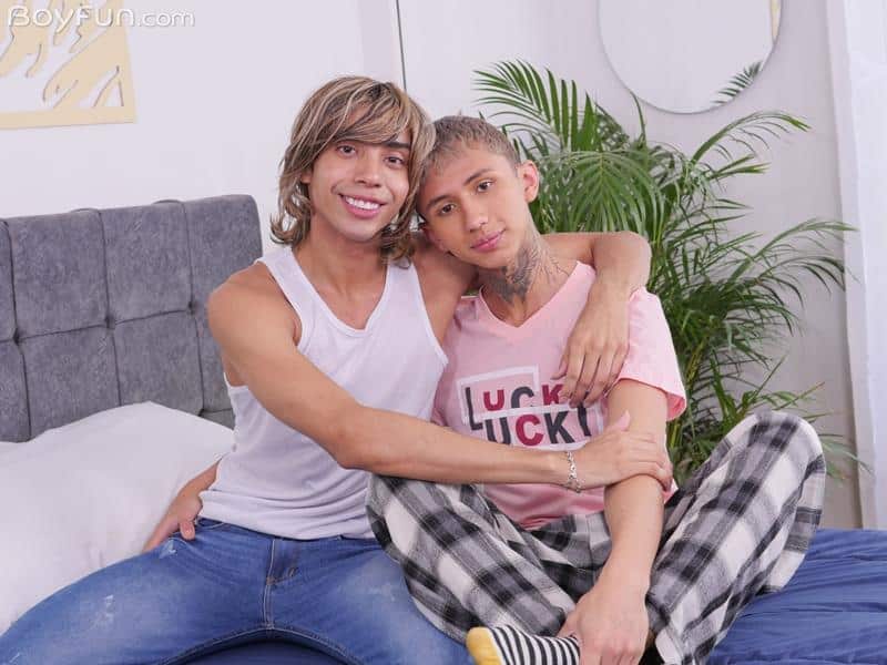 Hot young South American lover boy Dominik Xoxo bare dick fucking Archi Gold smooth asshole 2 image gay porn - Hot young South American lover boy Dominik Xoxo’s bare dick fucking Archi Gold’s smooth asshole